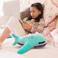 thumbnail image 3 of 40cm Large Airplane Plush Toy Kids Sleeping Back Cushion Soft, 3 of 5