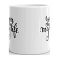 thumbnail image 3 of You are My Life Coffee Tea Ceramic Mug Office Work Cup Gift 11oz, 3 of 3