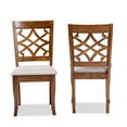 thumbnail image 6 of Bowery Hill Grey Walnut Brown Finished Wood 2-Piece Dining Chair Set, 6 of 8