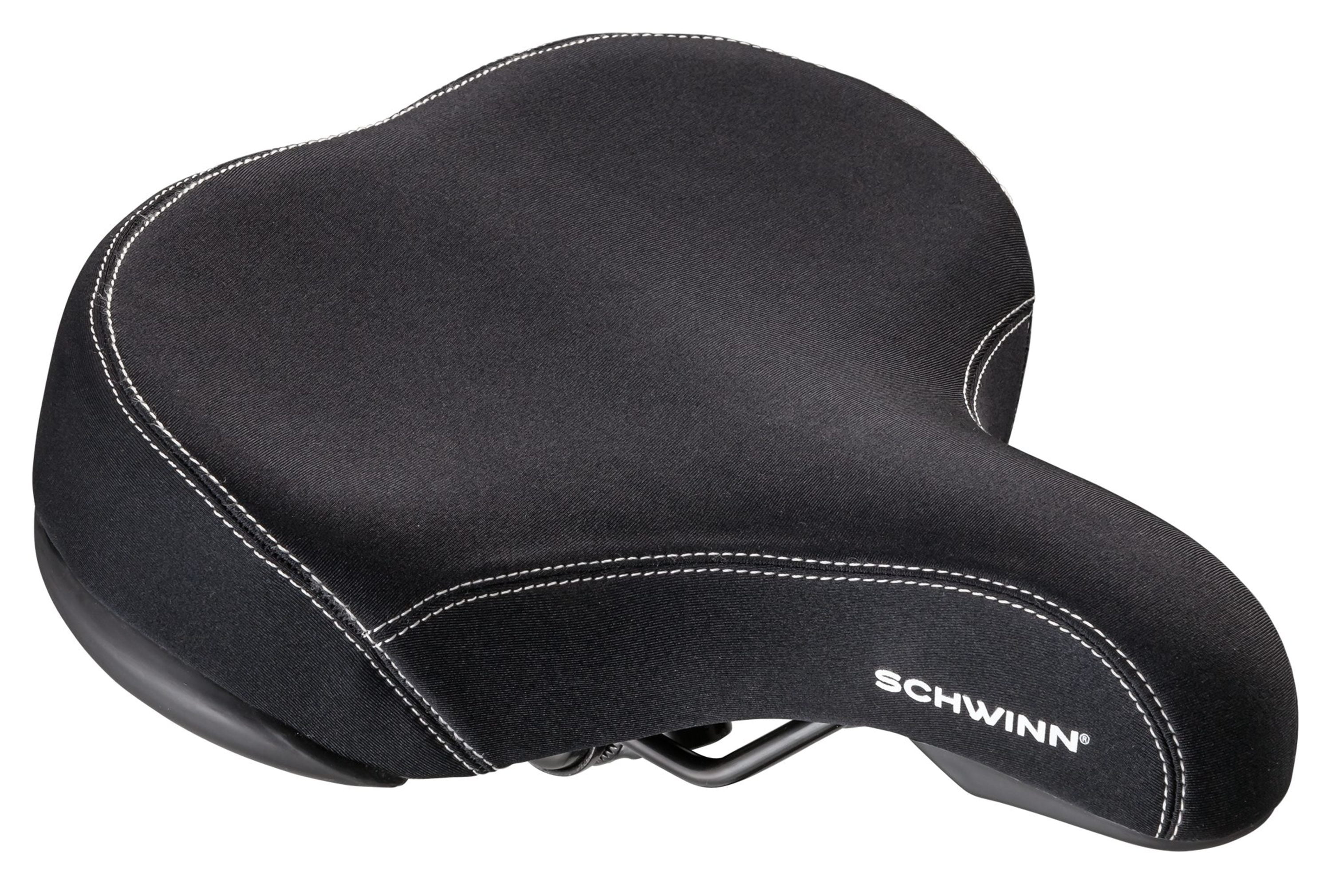 Schwinn Quilted Wide Cruiser Saddle Bicycle Bike Extra Soft Foam Seat Cushy NEW. 
