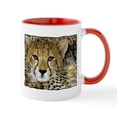 thumbnail image 2 of CafePress - Cheetah Face Mug - 11 oz Ceramic Mug - Novelty Coffee Tea Cup, 2 of 6