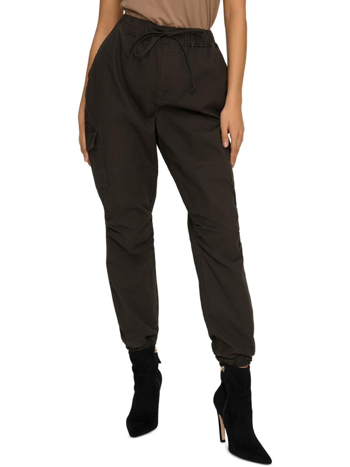 Ladies Roll Cuff Chino Pant - Walmart.com