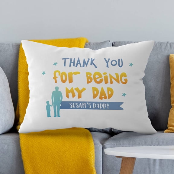 Personalized Father's Day Pillow Case
