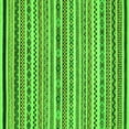 thumbnail image 1 of Ahgly Company Indoor Square Abstract Green Modern Area Rugs, 8' Square, 1 of 4