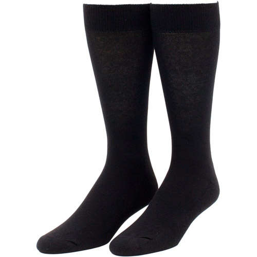 Men's Cotton Cushioned Crew Dress Sock 2 pairs