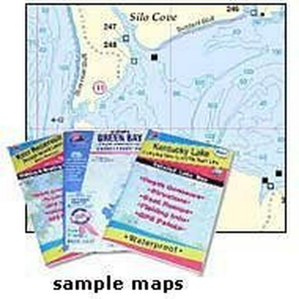 Fishing Hotspots Pro Fishing Map A369 Pennsylvania - Allegheny ...