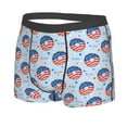 thumbnail image 2 of Kll Donut With The Usa Fag Men'S Cotton Boxer Briefs Underwear-Large, 2 of 9