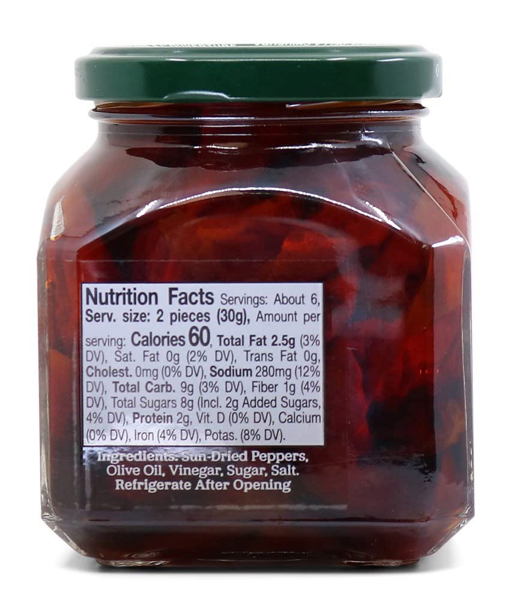 Vantia Sweet & Savory Sun-dried Peppers Pack of 2 - 10 Ounce Containers