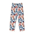 thumbnail image 2 of Vsdgher Red Lobster Print Mens Pajama Pants Sleep & Lounge Pants, PJ Bottoms With elastic waistb and Pockets, 2 of 5