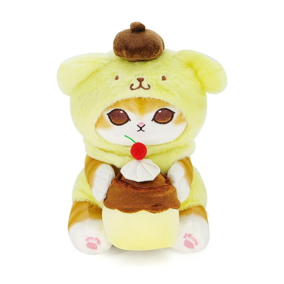 Kawaii Shark Cat Plush Toy Stuffed Animal Doll, Soft Pillow for Boys & Girls (Cat-E, 13cm/5.1in)