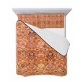 thumbnail image 7 of Boho Orange Twin Size Down Alternative Comforter, Lightweight Comforter Quilt Bedding Set with Pillow Shams Country Style Bohemian Floral Retro Tribal All Seasons Bed Comforter Duvet Insert 68"x86", 7 of 7