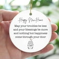 thumbnail image 5 of Ongmies 2025 New Home Ornament – Ceramic Housewarming Gift for Couples, Welcome Home Decor, Best New Home Gift Ideas, 5 of 8