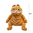thumbnail image 3 of Mejor BellezaJuguete de dibujos animados de 11.8 pulgadas de felpa amarilla Garfield peluche suave muñeca para niños cumpleaños juguete de peluche, 3 of 9