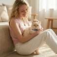 thumbnail image 6 of YujiCraft AirTag Cat Collar with Holder Compatible with Apple AirTag, Reflective Safety Breakaway Collar with Bell for Cats, Adjustable Kitten Collar (AirTag Not Included),Pink, 6 of 6