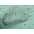 thumbnail image 4 of oneOone Cotton Poplin Fabric Check Kasuri Print Fabric BTY 42 Inch Wide, 4 of 4