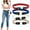 Black, variant on Buckle Free Adjustable Women Belt, No Buckle Invisible Elastic Belt for Jeans Pants Black