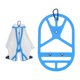 thumbnail image 1 of Soporte de zapatos Uxcell para mochila [1SET] - Soporte de calzado de silicona elástica con clip para viajar [Azul zafiro-XL], 1 of 7