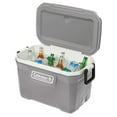 thumbnail image 3 of Coleman Classic Series 52-Quart Camping Cooler, Rock Grey, 3 of 7