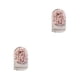thumbnail image 3 of Guantes de ducha de doble cara Qarigey para hombres y mujeres guante de baño Rosa 2Conjunto, 3 of 6