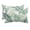 Forest Green, Sage Green, Pine, White, variant on Chaise Lounge Headrest Pillow 2 Pack, Green Tropical Botanical Waterproof Chair Pillows with Insert & Adjustable Elastic Strap for Beach Pool Recliner, Summer Palm Leaves Plants Outdoor Patio Pillow