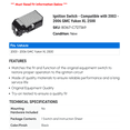 thumbnail image 2 of Ignition Switch - Compatible with 2003 - 2006 GMC Yukon XL 2500 2004 2005, 2 of 2