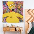 thumbnail image 4 of Simpsons Tapestry Wall Hanging Blanket Soft Tablecloth Wall Hanging Tapestries Home Decor Posters for Home Dormitory, 4 of 8