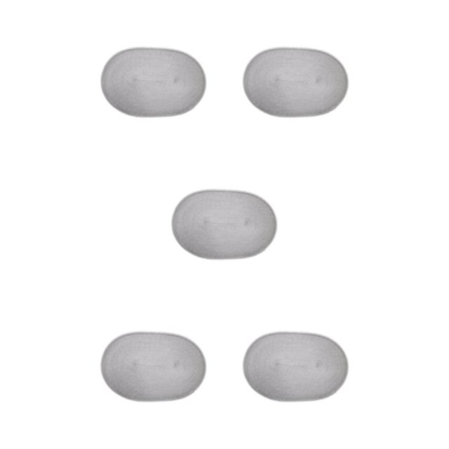 Injueey Y decorar , juego de manteles individuales impermeables para de comedor, alfombrilla para platos y cuencos de amplia aplicación, gris Type2 NO2