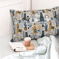 thumbnail image 6 of Disketp Pillow Covers Llama And Cactus1 Pattern Throw Pillow Case Cushion Covers,Cushion For Bedroom,Couch,Home-14"X20", 6 of 8