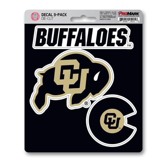 Colorado Buffaloes Team Decal Set