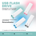 thumbnail image 3 of 10 Unidades de Memorias USB de 32 GB, Memorias USB 3.0 para Regalos Creativos, 3 of 5