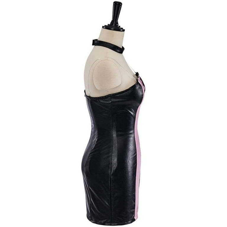 cady heron black dress Mean Girls Cady Heron Black and Dusty Pink Party Inspired Dress Halloween