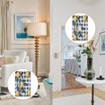 thumbnail image 4 of Yayeee Blank Wall Plate Cover 1-Gang 4.5"x2.7" Home Unused Decorative Outlet, Beige Plaid Lemon, 4 of 7