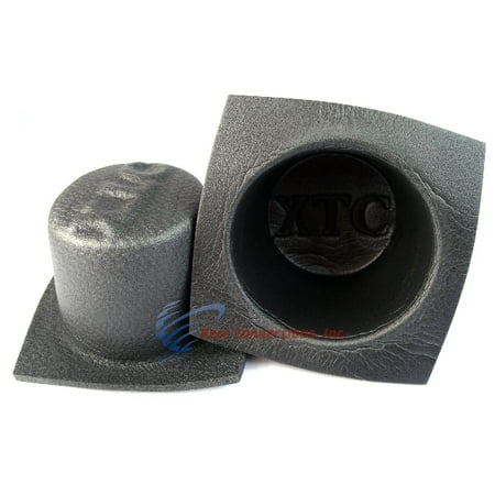 6" Round Large Frame Foam Car Speaker Baffles 1 PAIR 6 Inch VXT60