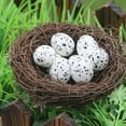 thumbnail image 4 of Walbest Artificial Rattan Bird's Nest Rustic Simulation Multiple Sizes Easter Bird Nest Decor (1pc), 4 of 7