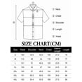 thumbnail image 4 of sogami Men's Breathable Cotton Linen Short Sleeve Button Down Casual Shirt For Summer, 4 of 7