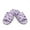 Purple Butterfly, variant on Xoenoiee Purple Butterfly Print Cotton House Slippers for Women Men Indoor Open Toe Slippers Flannel Bedroom Shoes Slip On, Machine Washable, 4.5-5 Women/3.5-4.5 Men