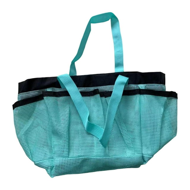Bolsa de playa familiar, ligera y de alta capacidad, ideal para picnic. Azul