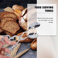 thumbnail image 2 of Buffet Tongs Food Serving Tongs Salad Tongs Cake Tongs Bread Tongs Kitchen Food Tongs, 2 of 5