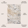 thumbnail image 3 of JONATHAN Y SILK ORCHID 5 x 8 Area Rug, Swirl Marbled Abstract - Beige/Ivory, SOR203F-5, 3 of 8