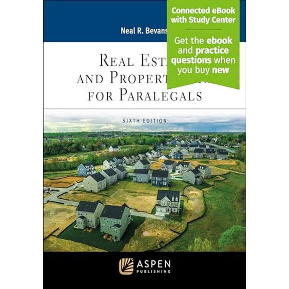 Pre-Owned Real Estate and Property Law for Paralegals [Connected eBook with Study Center](Aspen Paralegal Series), 9781543826883, 1543826881, Paperback, 6 edition