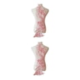 thumbnail image 3 of Guardoinrt Costumes With Unique Lace Applique Patch Beautiful Florals Applique Patch Pale Mauve 2Set, 3 of 6
