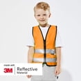 thumbnail image 2 of Chaleco de alta visibilidad para niños Salzmann con cremallera reflectante 3M, 2 of 4