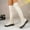 #292-White, variant on Wowcloth Women's Stylish Over-the-Knee Boots, Comfortable Chunky Platform Heel Mid Calf Boots, Fall-Winter Warmth and Durability, Perfect for Everyday and Seasonal Outfits