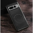 thumbnail image 1 of Magnetic Leather Case Compatible Google Pixel 7 Pro/ Pixel 7 For Magsafe Wireless Charging & Accessories, 1 of 1