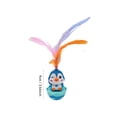 thumbnail image 3 of LEWEEN Interactive Feather Tumbler Toy for Cats, Wobble Teaser Pet Play Toy, Fun Stress Relief Indoor Outdoor Cat Toy, 3 of 6