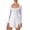 Z-White297, variant on JIAYUE Women's Dress Square Collar Solid Color Long Sleeve Fit And Flare Mini For Everyday Wear Stylish Female Dresses