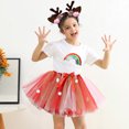 thumbnail image 2 of WMQPNNS Girls Skirt Tutu for Toddler Kids Colorful Tulles Skirts Party Dance Tutu Skirt for Running Christmas Costume(Size S, Red), 2 of 4
