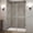 Stainless Steel, variant on SDR985-NBR-57-10 Nautis 57" Wide X 72" High Frameless Hinged Shower Door - Bronze