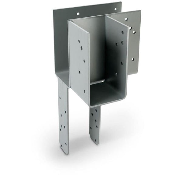 Simpson Strong-Tie ECCLLQ666SDS ECCLLQ L-Shape End Column Cap for 6X Beams, 6X Post w/ SDS Screws, Skewed Left