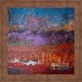 thumbnail image 2 of 8x8 Brown Rustic Wide Barnwood Picture Frame - UV Acrylic, Foam Board Backing, Hanging Hardware, 2 of 8